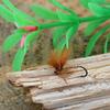 6PCS Elk Hair Caddis Dry Fly, High Floating Trout Fishing Flies, Artificial Insect Bait for River & Stream Fly Fishing