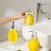 Creative Ceramic Lotion Bottle Hand Soap Hotel Bathroom Shower Gel Shampoo Dispenser Cartoon Strawberry Soap Dispenser Bathroom