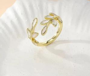 European and American leaf dripping oil ring, leaf ring dripping oil One Size