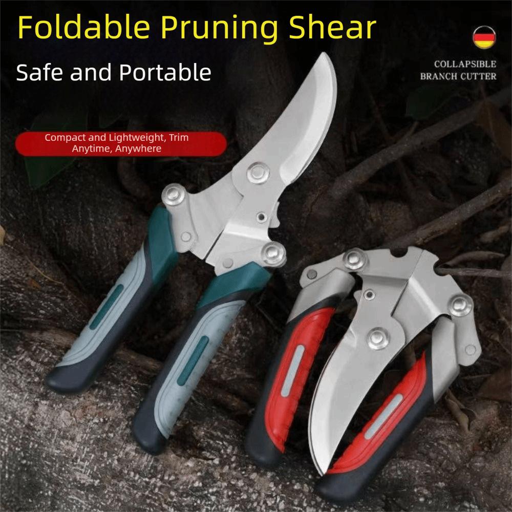 Foldable Pruning Shears Stainless Steel Branch Pruner Convenient Plant Branch Trimmer  Landscaping