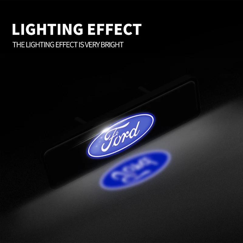 Car Wind Power Daytime Running Light LED Front Center Net Auxiliary Light For Ford ST FOCUS 2 3 Mondeo Fiesta Kuga MK2 MK3 MK4