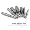 Heavy Duty Hexagonal Shank Socket Kit 5.5-19mm for Enhances Clamping Force Durability Enhances Clamping Force Stability