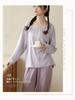 MilaCorinna Pajama Crew Neck Solid Long Lightweight Loose Available In 4 and Fall Women's 2-Piece Set, Loungewear, Pullover, Color, Sleeves, Pants,
