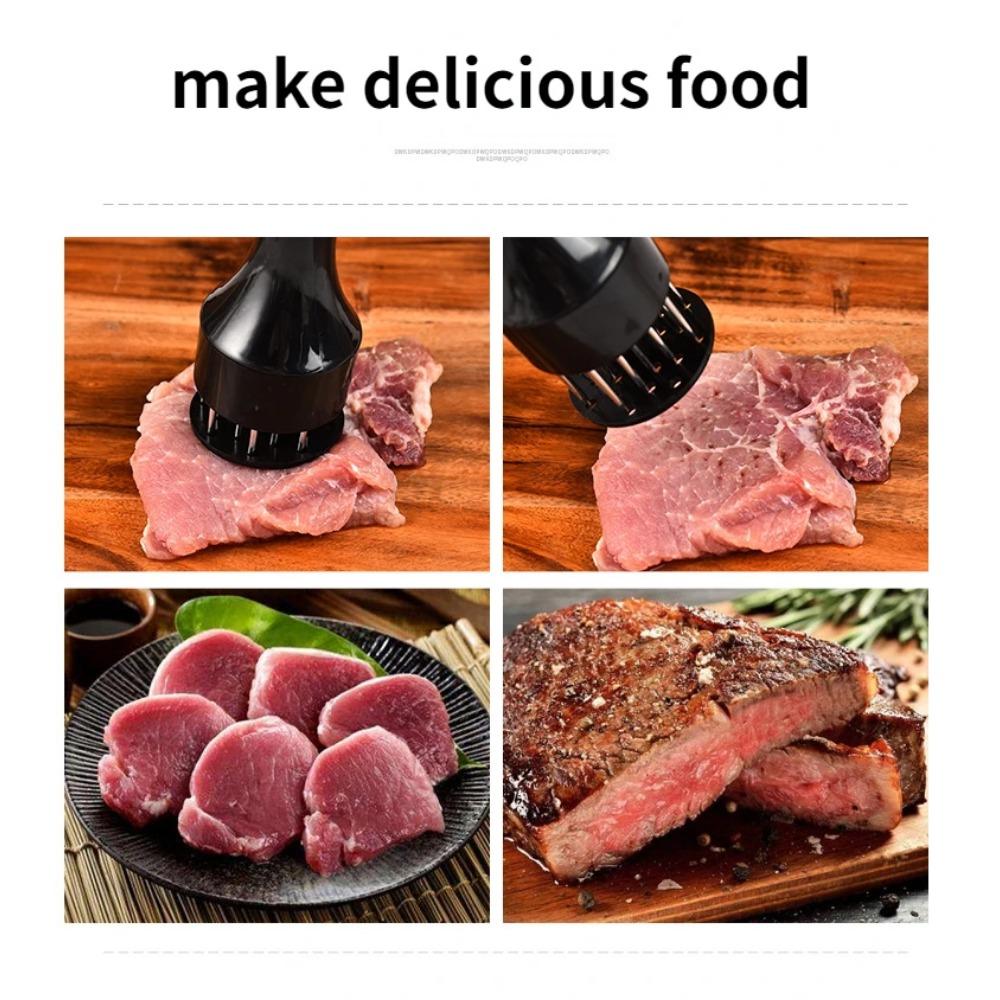 Professional Meat Tenderizer Needle Stainless Steel Kitchen Tools Cooking Accessories Steak Tenderizer Needle Rib Breaker