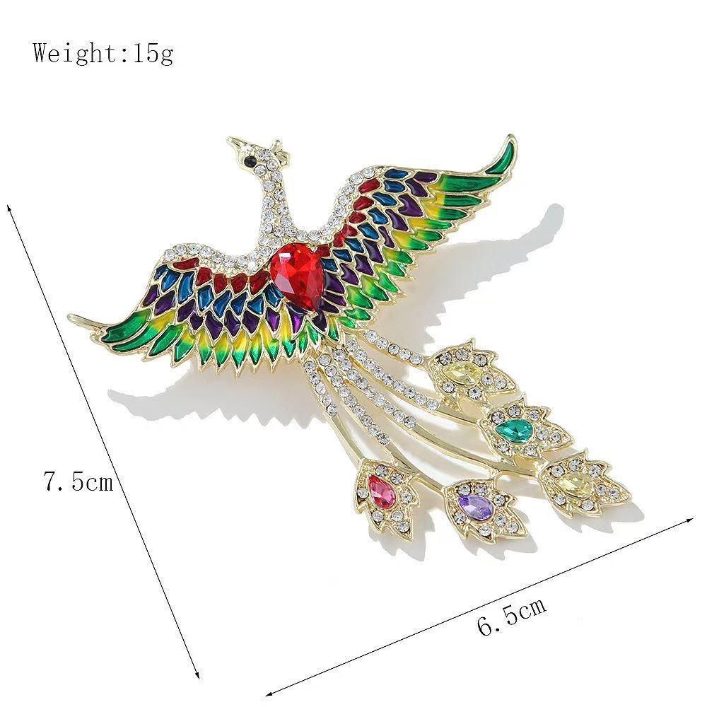 Diamond Butterfly Versatile Simple Brooch Flower Anti-light Pin Clothing Accessories Corsage