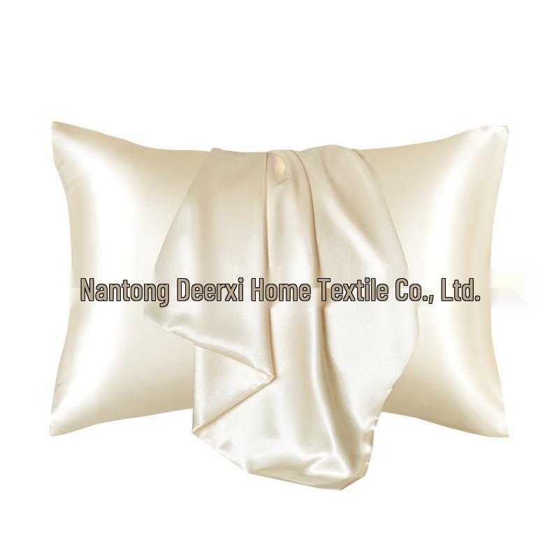 Silk Satin Envelope Pillowcase Pair for Cross-Border Trade