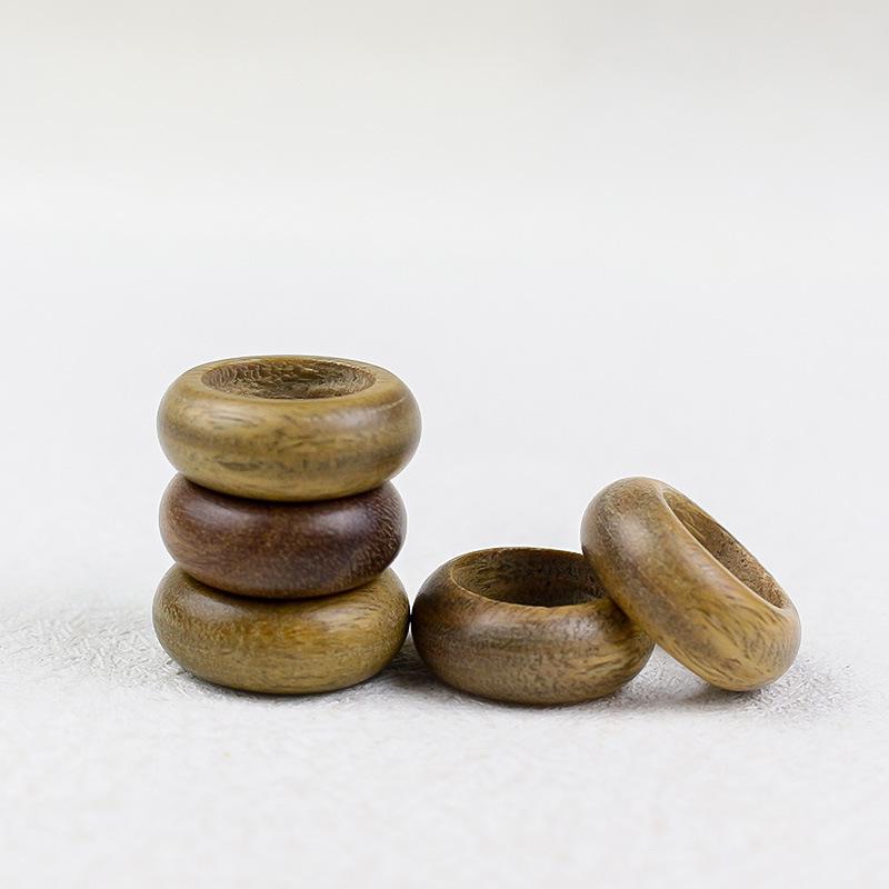 Argentina Green Sandalwood Prayer Beads Ring - Wenwan DIY Hand Twisting Accessories