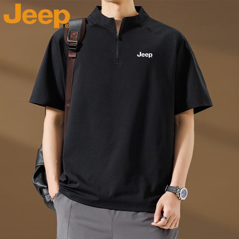 JEEP Men s Short Sleeve Polo T-Shirt 2XL