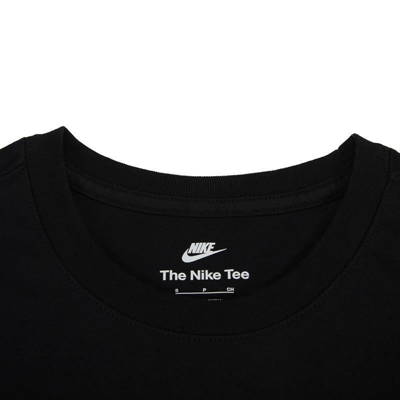 Nike Uformell Sport Rund Hals Løstsittende Kort Ermet T-skjorte Herre Topper Svart DM6962-010