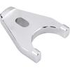 SBC Verteilerhalterung, Chrom Billet Aluminium Verteilerklemme Halterung mit Schraube für SBC BBC SB BB HEI Elektronisch