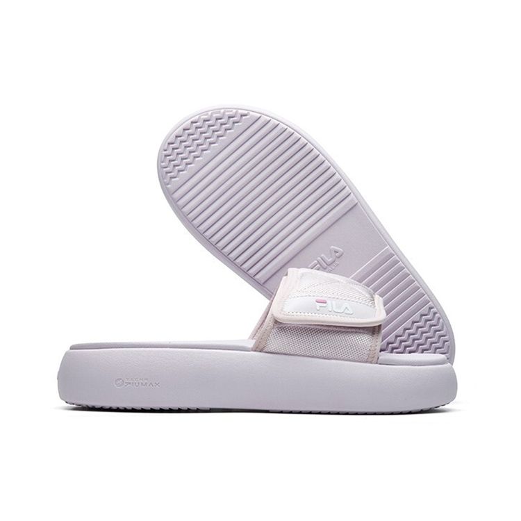Fila Fusion Donut Dx Velcro Rubber Sole Slide Sandals Women Footwear Pink White T12W125501FOI