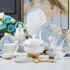 Zebian Jingdezhen 22-Piece Ceramic Dinnerware Set