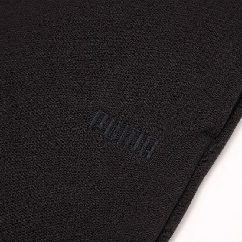 Puma Solid Color Tapered Knit Sports Pants Men Bottoms 690640-01