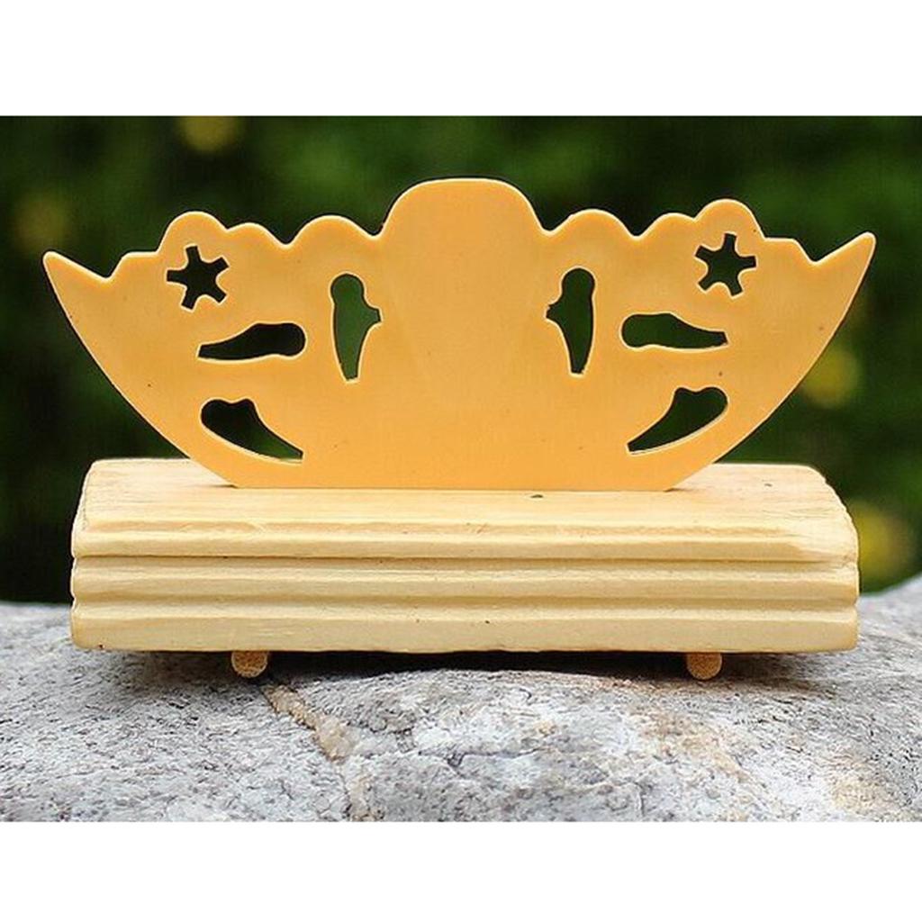 Buy Vintage Style Hand Fan Stand Folding Holder Display Base for Table