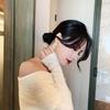 Simple Asymmetric D-shaped Earrings, Internet-famous Versatile Small Zircon Eardrops, Elegant Fashionable Light Luxury Earrings