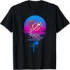 Vintage Retro Sunset Pomegranate T-Shirt(1)