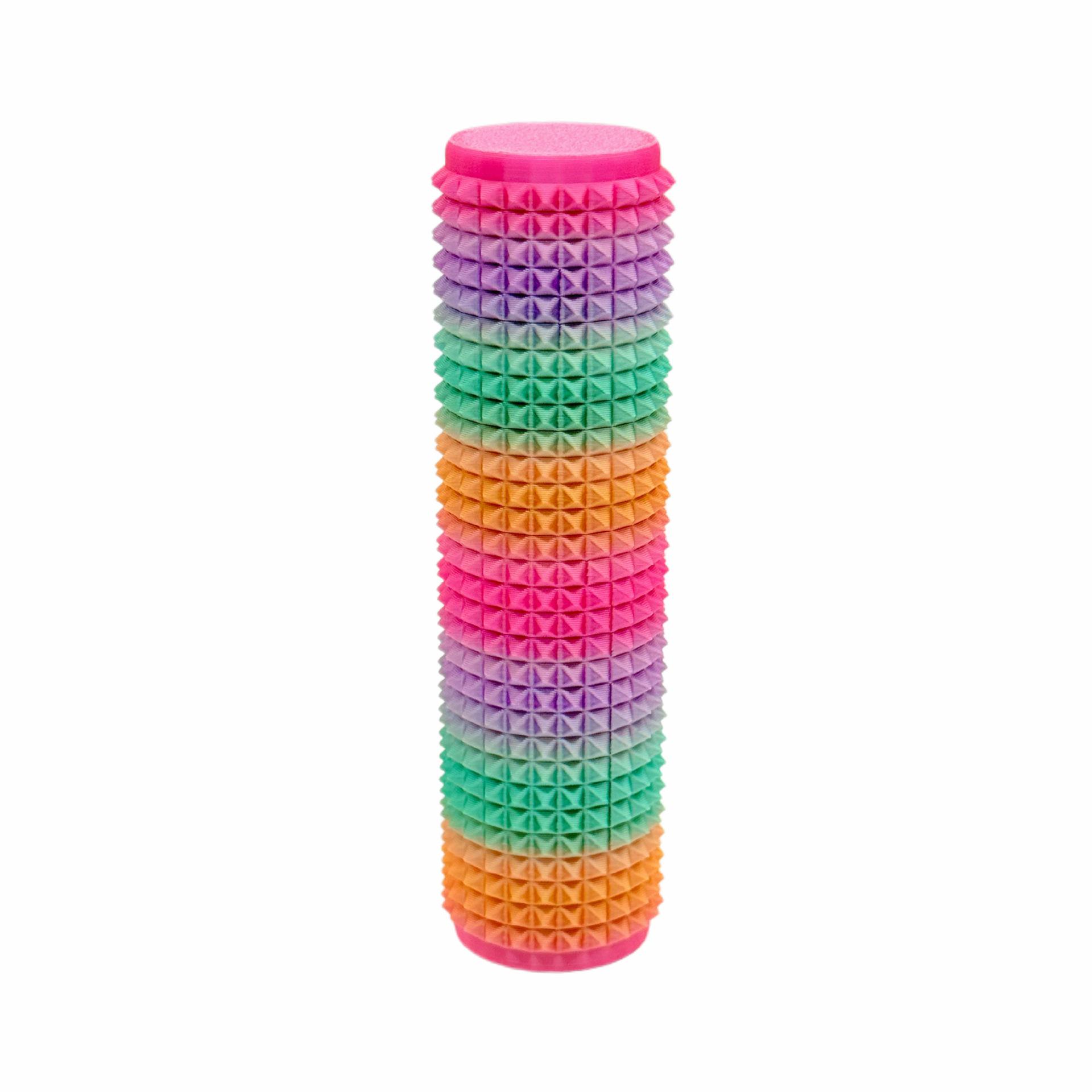 Portable Spiked Rotating Grip Roller Massage Toy