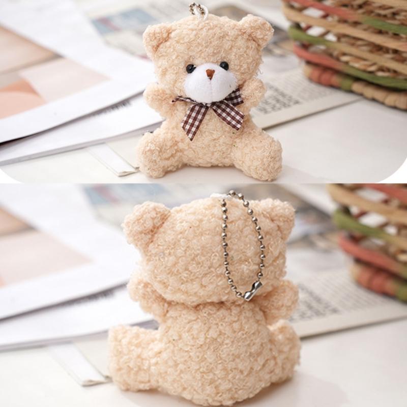 Stuffed Animal Sea Turtle Key Chain Cartoon Turtle Plush Toy Pendant Keyrings Backpack Handbag Charm Keychain Accessories