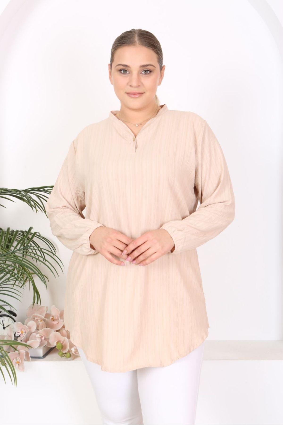 

Women s Style Plus Size Tunic Woven Viscose Soft Fabric Comfortable Tunic 2XL