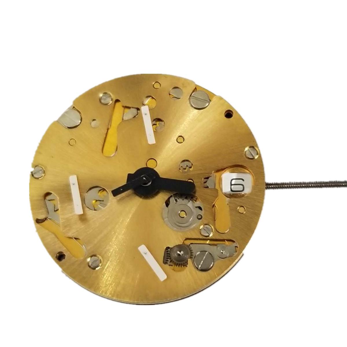 

23.3mm Gold Watch Quartz Movement For Swiss ISA 9232/1920 Replacement with 3 Indicators at 3 O clock Watch Accessories United States