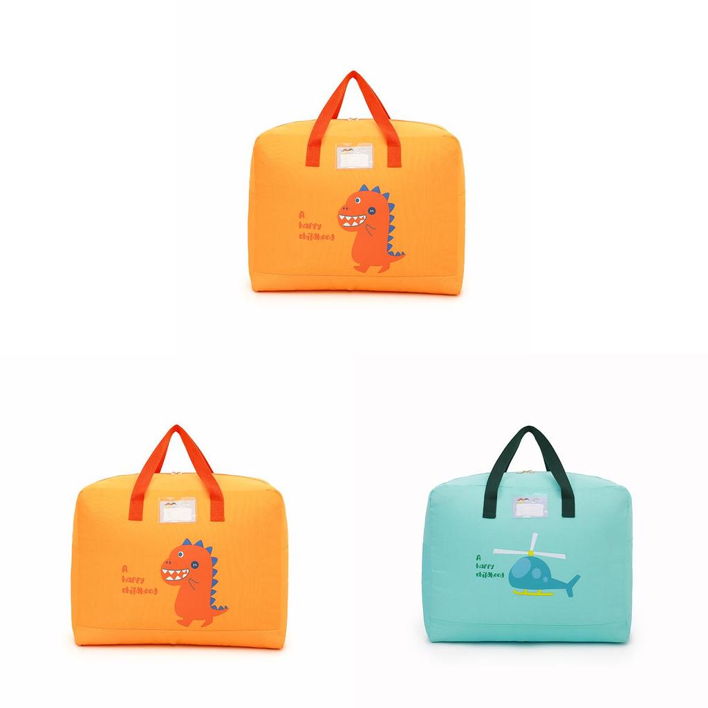 Childrens Cotton Duvet Storage Bag With Sealable Closure For Home And Travel Use