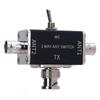 2 Way CB HAM Antenna Coaxial Switch 100W BNC Connector for 1-30MHz HAM CB HF VHF UHF Radio Gold