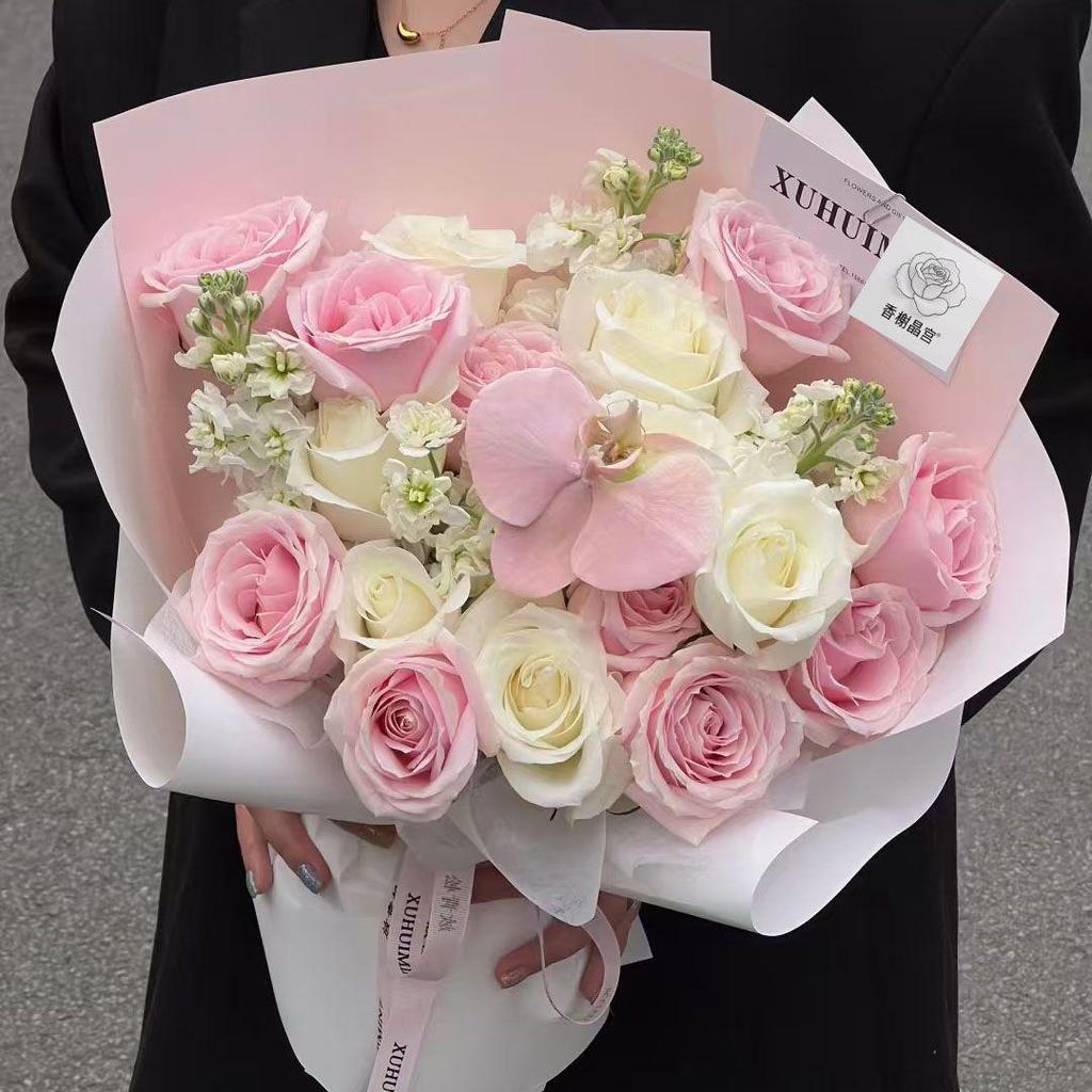 Soap Flower Bouquet for Valentine's, Qixi, Birthday, or Proposal - Perfect Gift for Wife, Best Friend, or Partner