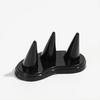 1pc Stylish Ring Holder for Wedding Rings and Finger Jewelry - Elegant Display Stand for Your Precious Pieces