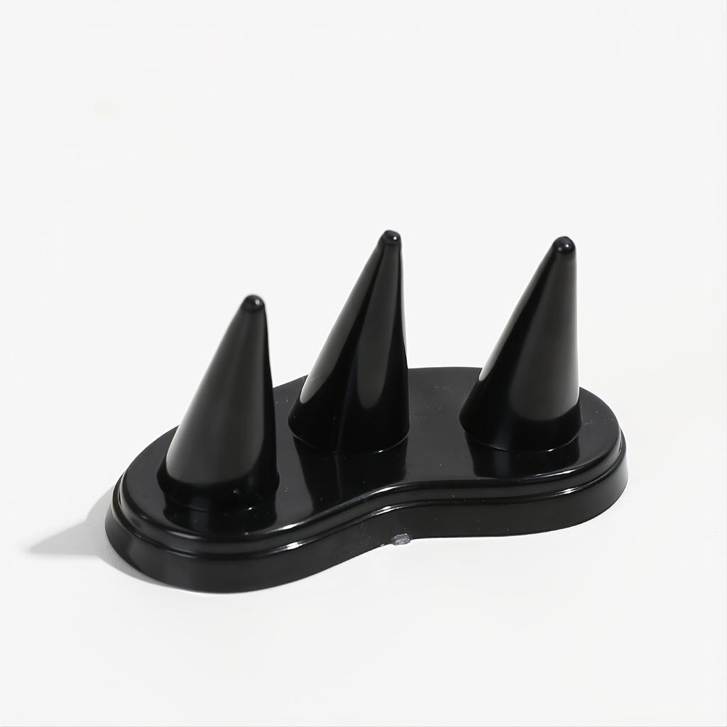 1pc Stylish Ring Holder for Wedding Rings and Finger Jewelry - Elegant Display Stand for Your Precious Pieces