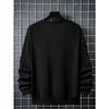 Men's Casual Round Neck Drop Shoulder Sweatshirt