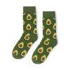 5Pairs Cheese Cookies Mid Tube Socks Cotton Food Pattern Socks Fashion Cartoon Short Socks  Female