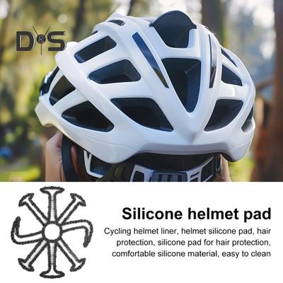 Cycling Helmet Silicone Pad Anti-slip Breathable Universal Outdoor Sports Motorcycle Bike Padding Insert Cushion Liner Mat Helmet Accessories