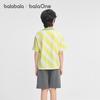 Balabala Boys' Summer Short Sleeve Pajama Set