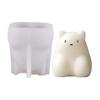 3D Dog Milk Pudding Mold Silicone Rabbit Bear Ice Cream Mold Cute Mousse Cake Molds  Home
