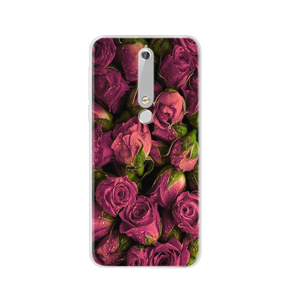 For Nokia 6.1 Nokia6.1 Phone Case Soft TPU Silicone Case For Nokia 6.1 2018 / For Nokia 6 2018 TA-1068 TA-1043 Case Back Cover