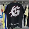 Godspeed American High Street Loose Teen Couple Crew Neck Pullover Casual Commuter ins Short Sleeves