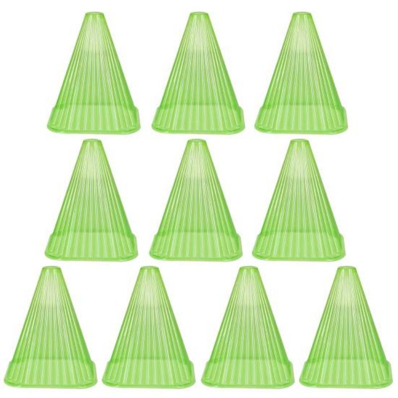 10 шт., прозрачные садовые колпаки, ПЭТ-пластик, многоразовое покрытие для детской комнаты 10pcs