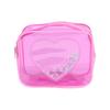 Transparent Makeup Bag Portable Travel Organizer Clear Beautician Cosmetic Bag for Ladies Beauty Case Toiletry Wash Storage Bags