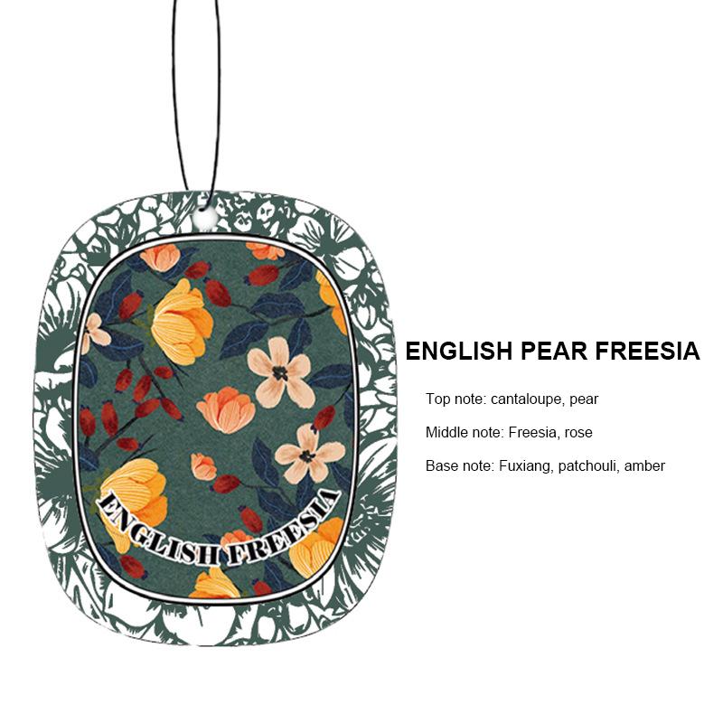 1/3/5 Adet Araba Malzemeleri Koku Giderici Parfüm Kağıdı Asılı Parça Sevimli Keskin Olmayan Araba Katı Takı Araba Aksesuarları Taşınabilir