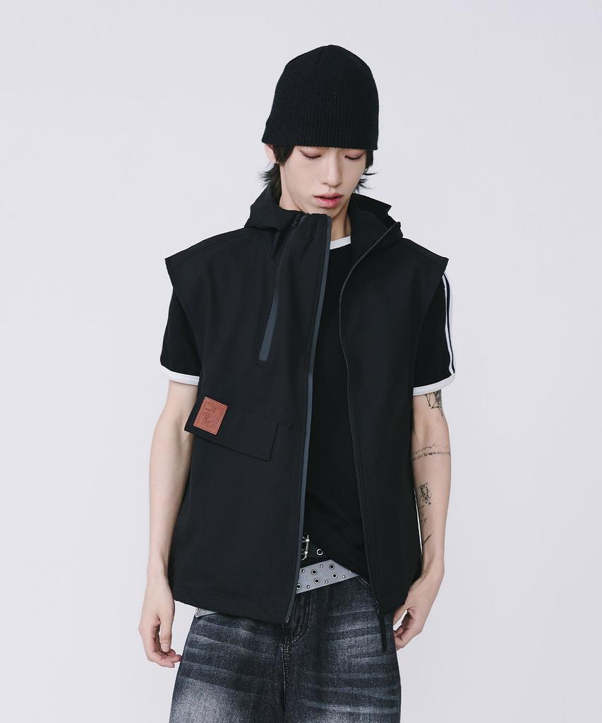 Ten Past Seven Utility Hooded Vest (2 Colors)
