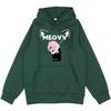 Girls Band Meovv Meow Hoodies Cartoon Kawaii Graphic Printing Sweatshirts Casual Cute Women Men Pullovers Hooded Clothing