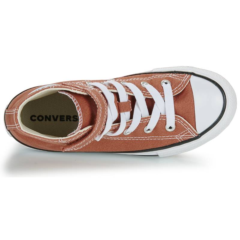 Converse Chuck Taylor All Star 1V EasyOn High PS In A Nutshell Kids Sneakers Copper White Black A08431C