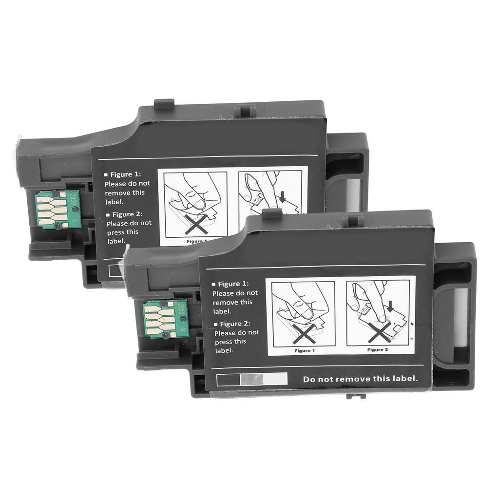 2Pcs Ink Maintenance Box Easy Ink Refilling Waste Ink Box for WF 100 WF 100W PX S05B S05W C13T295000 T295000
