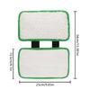 Reusable and Washable Replacement Mop Pad Offering Enhancing Absorption and Quick Dry Fabric Suitable for Steam Mops