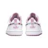Nike Low 2 SE Floral Slip Resistant Cushioning Low Top Kids' Skateboarding Shoes White Pink Children Aged 3 7 Years Old CZ6613-100