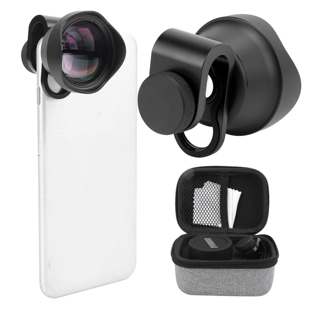 65mm Phone Telephoto Portrait Lens External Aspherical Portrait Lens for Phones IOS Pad