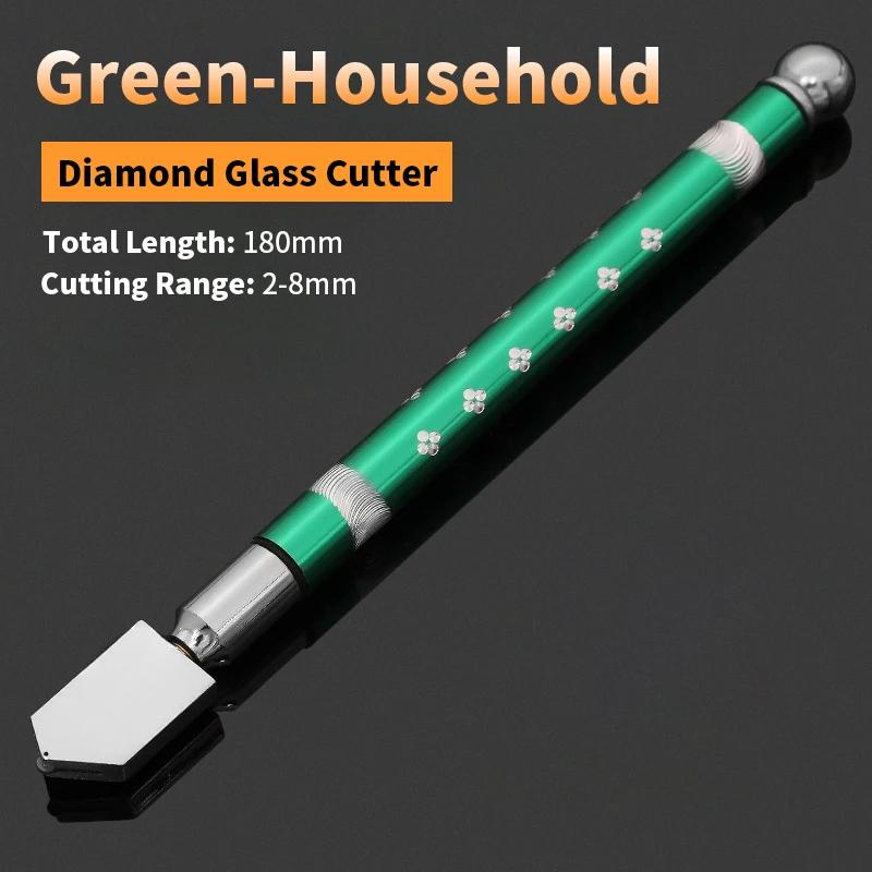 

1PC Multiple Colors Professional Glass Tile Cutter Portable Glass Cutter Diamond Tipped Window Craft Glass Knife Hand Tool