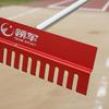 Long Jump Sand Rake Aluminum Alloy Toothed Edge Smoothing Board for Athletic,