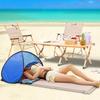 New Portable Sun Shelter Outdoor Mini Sunbathing Head Tent Portable Windproof Mini Sun Shade