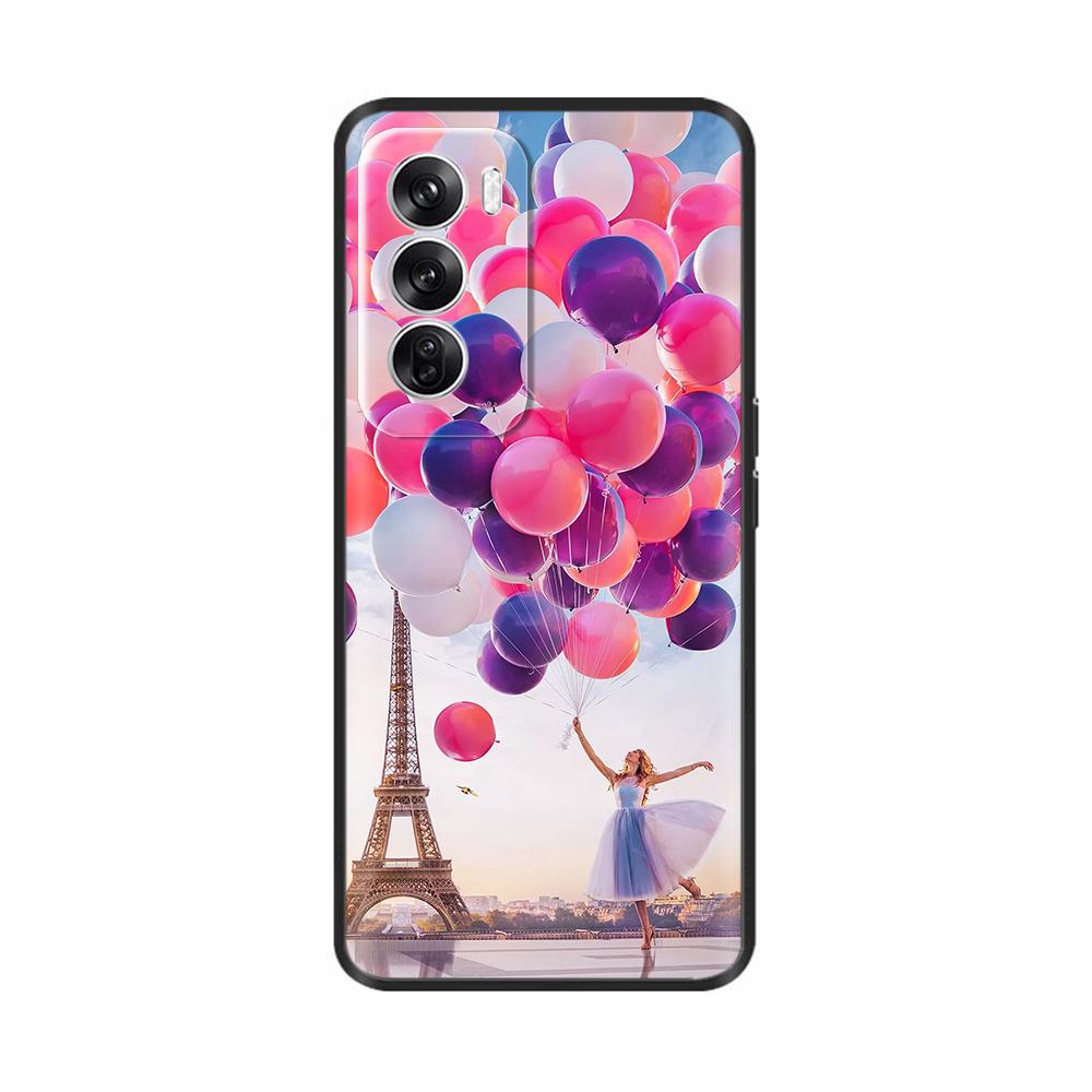 Luxury Painted Case For OPPO Reno 12 Pro Back Cover Silicone Phone Case For OPPO Reno 12 Reno12 Pro 5G Protective Shell Capas